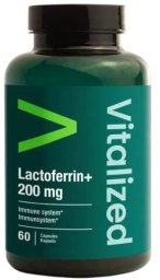 JARROW FORMULAS VITALIZED Lactoferrin+ 200 mg (60 kaps.)