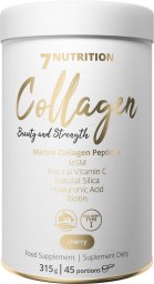 7NUTRITION 7NUTRITION Marine Collagen Cherry - Hydrolizowany kolagen rybi - smak wiśniowy (315 g)