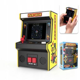 Basic Fun Mini Automat Konsola Przenośna Gra Retro Pac-man Pac Man Arcade Classics / 09674