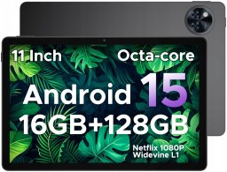 Tablet DooGee DOOGEE U11 11" 4 12/128GB Android Szary Misty Grey