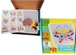 CABOTOYS Grzybki kolorowe do tworzenia obrazków 160szt