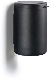 Kosz na pranie Zone Ścienny kosz łazienkowy 3,3 l Rim Black 14655