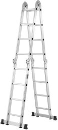 Profi Tools Drabina wielofunkcyjna 7w1 teleskopowa 4-stopniowa 4,7m do domu