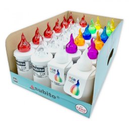 Subito Wkłady do zniczy LED S6 24 sztuki mix