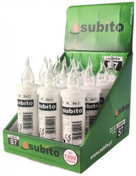 Subito Wkłady LED do zniczy kapliczek SUBITO S7 białe 12 sztuk