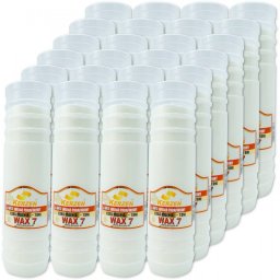 Bolsius Wkłady do zniczy parafinowe Świece WAX 7 168h 7 dni 24 sztuki
