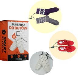 Suszarka do butów Smart Hardware Smart Hardware Biała Efektywna Mocna 20W Rozsuwana
