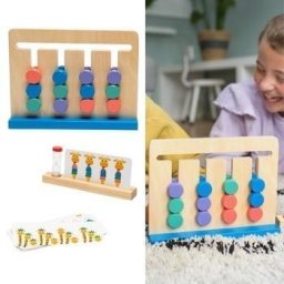 BS Toys Żyrafa z klepsydrą