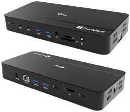Stacja/replikator I-TEC Thunderbolt 5 Triple Display Docking Station M.2 slot 6x USB 2.5 GLAN Power Delivery 140W