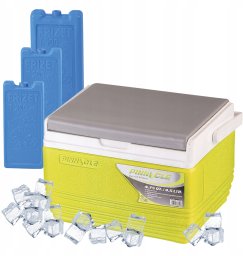 Krups Lodówka Turystyczna na wkłady 4,5L Pinnacle TPX 6006 Limonkowa + 3 wkłady