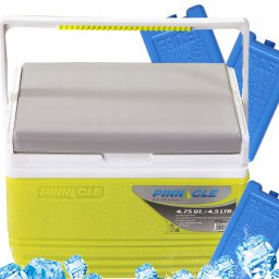 Krups Lodówka kempingowa Pinnacle TPX 6006 4,5L zielona + 3 wkłady 200ml ZESTAW