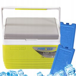 Krups Lodówka kempingowa Pinnacle TPX 6006 4,5L zielona + 2 wkłady 200ml ZESTAW