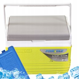 Krups Lodówka kempingowa Pinnacle TPX 6006 4,5L zielona + wkład 500ml ZESTAW