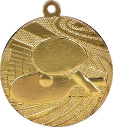 Tryumf Medal 40mm złoty tenis stołowy MMC1840/G