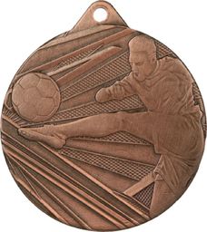 Tryumf Medal 50mm stalowy brązowy piłka nożna ME001/B
