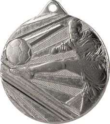 Tryumf Medal 50mm stalowy srebrny piłka nożna ME001/S