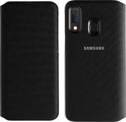 Samsung Etui Wallet Cover do Samsung Galaxy A20e czarne (EF-WA202PBEGWW)