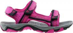 Martes Sandały damskie Makanos Dark fuchsia/Fuchsia/Black r. 37
