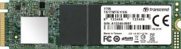 Dysk SSD Transcend 110S 1TB M.2 2280 PCI-E x4 Gen3 NVMe (TS1TMTE110S)