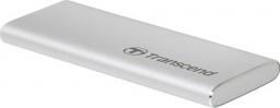 Dysk zewnętrzny SSD Transcend ESD240C 480GB Srebrny (TS480GESD240C)