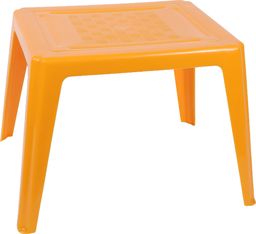 Ołer Garden plastikowy stolik dla dzieci, pomarańczowy (11520370)