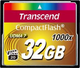 Karta Transcend 1000x Compact Flash 32 GB (TS32GCF1000)