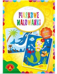 Alexander Piaskowe malowanki - Syrenka i Delfin