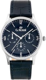 Zegarek Gino Rossi Zegarek 10737A-6F1 (zg258e) blue/silver uniwersalny