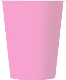 GoDan Kubeczki papierowe jasnoróżowe - 270 ml - 6 szt. uniwersalny