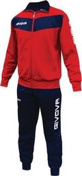 Givova Dres sportowy Visa Givova czerwono-granatowy XS