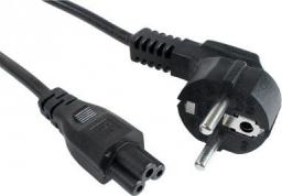 Kabel zasilający Gembird Kabel zasilający do notebooka koniczynka C5 3M (PC-186-ML12-3M)