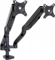 Uchwyt biurkowy na 2 monitory 10" - 32" L-18GD (RAMM L-18GD)