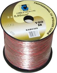 Przewód Cabletech Kabel głośnikowy OFC 1,0MM (KAB0317)