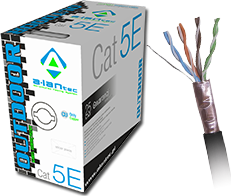 Alantec ALANTEC FTP kabel 4x2x24AWG OUTDOOR SUCHY kat.5e 305m (KIF5OUT305)