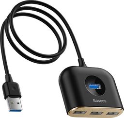 HUB USB Baseus Square 4x USB-A 3.0 (CAHUB-AY01)