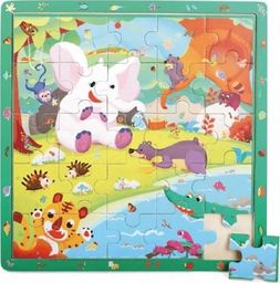 Playme Puzzle & Gra drewniane Dżungla