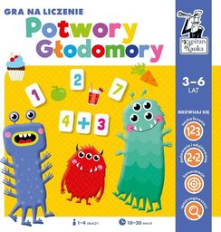 Edgard Kapitan Nauka. Potwory głodomory. Gra na liczenie