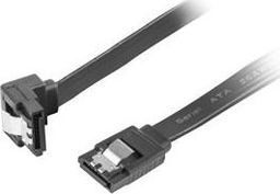 Lanberg SATA - SATA, 0.5m, Czarny (CA-SASA-13CU-0050-BK)