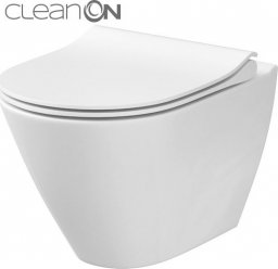 Miska WC Cersanit City Oval Clean On z deską wolnoopadającą (K701-104)