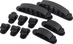 Organizer LogiLink Uchwyt Czarny 10 sztuk  (KAB0039)