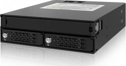 Kieszeń Icy Dock 2x 2.5" SAS/SATA + 5.25" Slim ODD (MB994IKO-3SB)