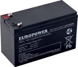Europower Akumulator EP 12V/7.2Ah (T/AK-12007/0006-T2)