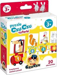 Czuczu Puzzle cyferki 3+