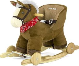 Milly Mally Koń na biegunach Polly ciemny brąz