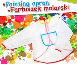 Gimboo FARTUSZEK MALARSKI GIMBOO TRANSPARENTNY