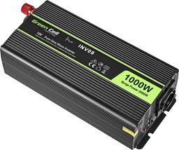 Przetwornica Green Cell 12V/230V 1000W/2000W (INV09)