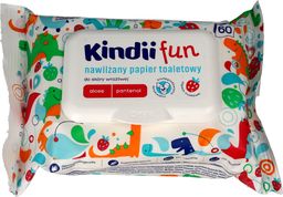Kindii Papier toaletowy dla dzieci 1op. 60szt.
