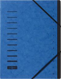 Pagna Teczka 12 Fächer 1-12 blau