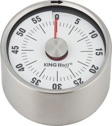 Minutnik KingHoff Mechaniczny Srebrny (KH-3176)