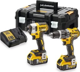 Zestaw elektronarzędzi Dewalt 6-elementowy (DCK266P2T-QW)